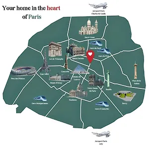 République Apartamento París