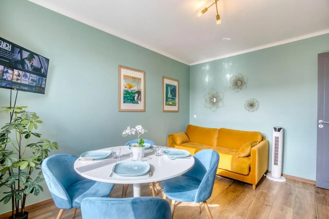 Le Bouvard - Mycosyapart, Central Gare 100M, Netflix Annecy Apartment